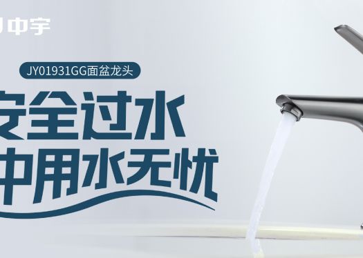 安全过水，家中用水无忧 JY01931GG龙头